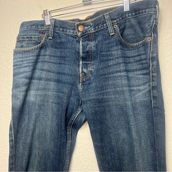 Hollister Straight Leg Zip Closure Jeans 34x32 - Picture 3 of 8